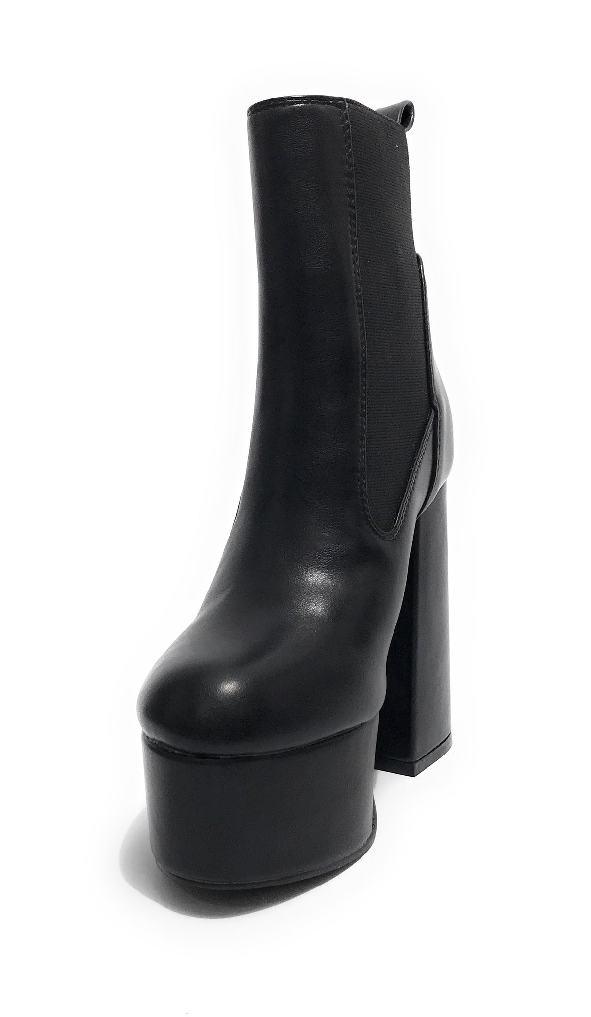Scarpe donna tronchetto Gold&gold tc 120 in ecopelle nero D23GG19 GD696