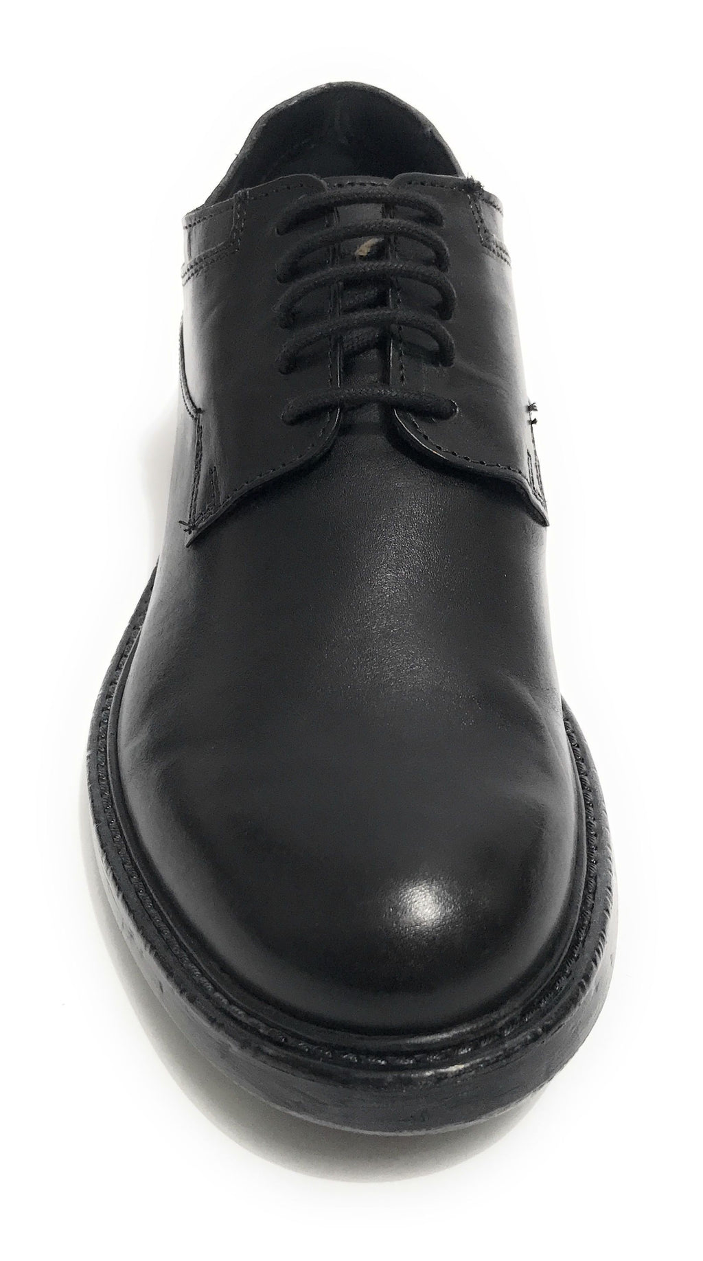 Scarpe uomo Elite francesina in pelle nero U23EL05 1404