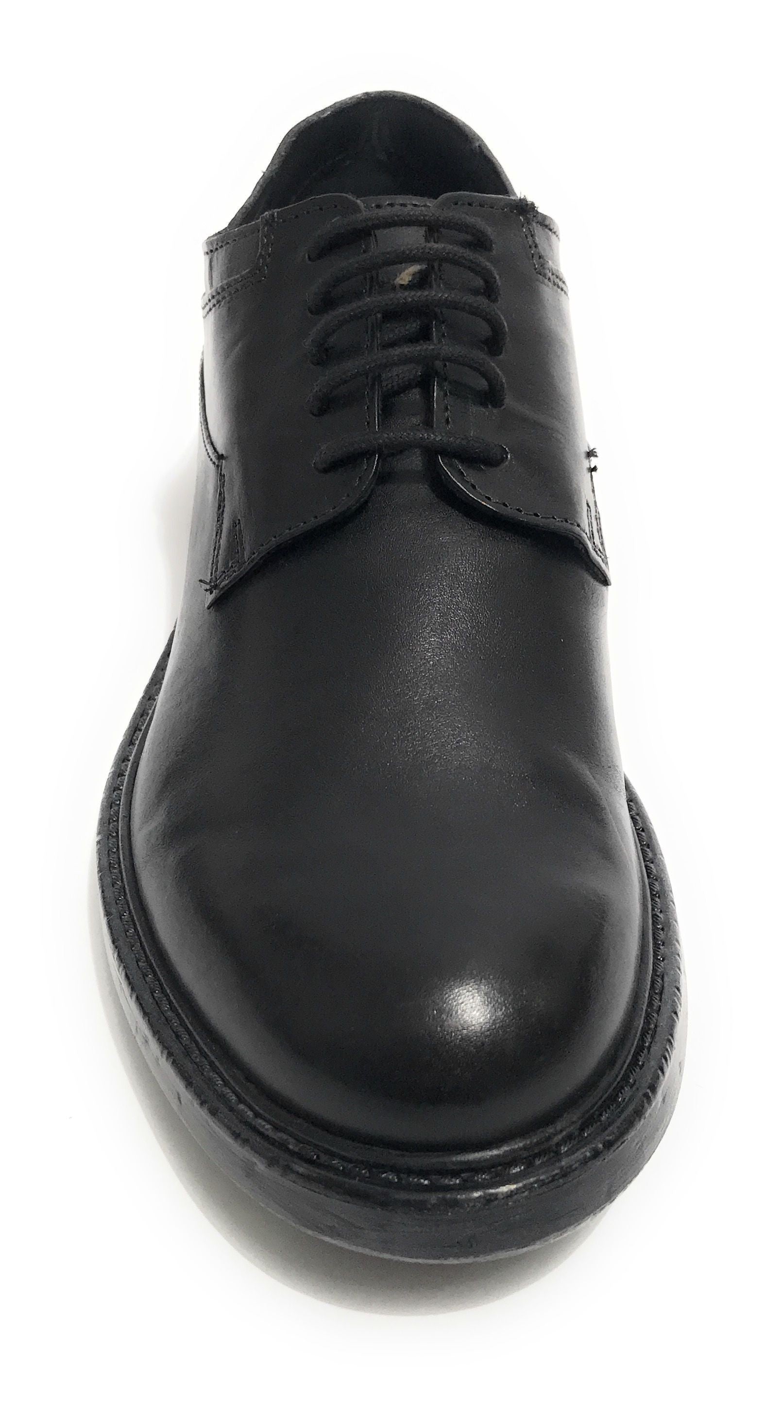 Scarpe uomo Elite francesina in pelle nero U23EL05 1404