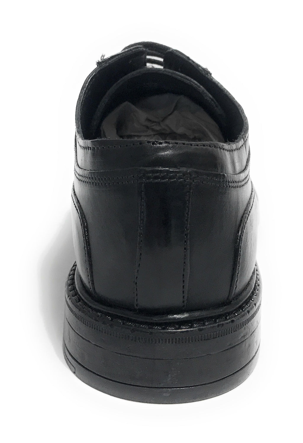 Scarpe uomo Elite francesina in pelle nero U23EL05 1404