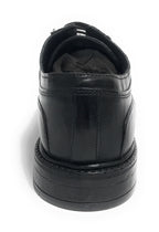 Scarpe uomo Elite francesina in pelle nero U23EL05 1404