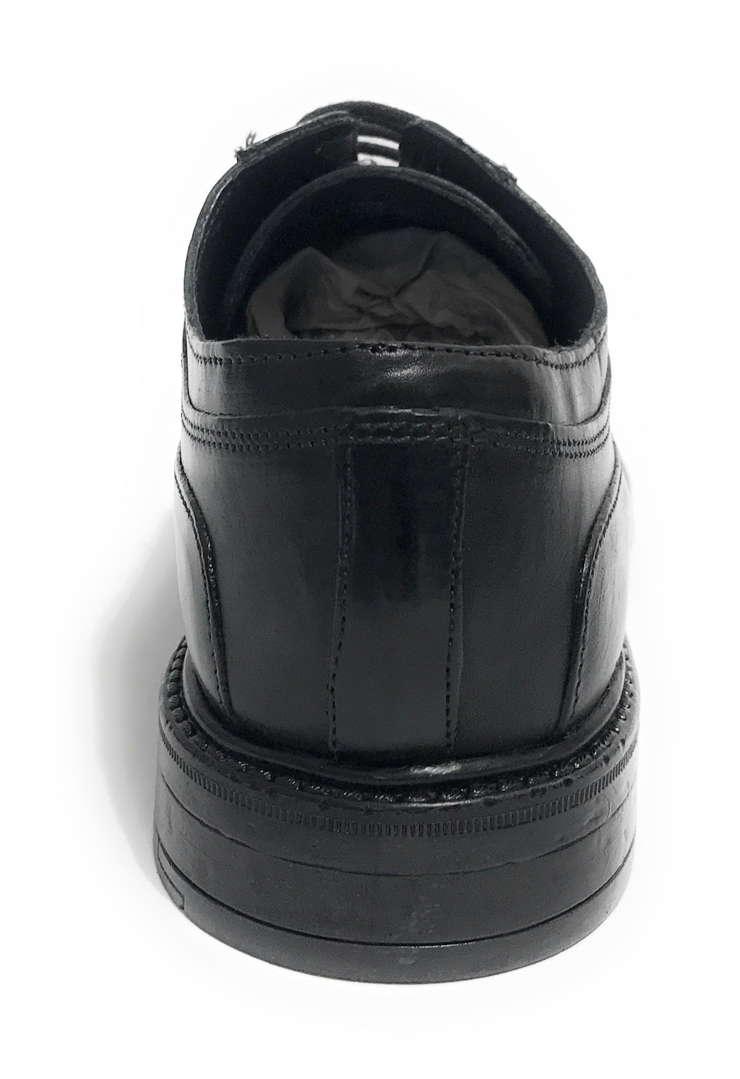 Scarpe uomo Elite francesina in pelle nero U23EL05 1404