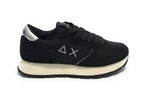 Sneaker Sun68 Girl's Ally glitter teen mesh/ suede nero Z24SU12 Z43404T
