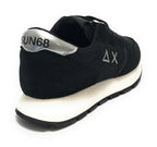 Sneaker Sun68 Girl's Ally glitter teen mesh/ suede nero Z24SU12 Z43404T
