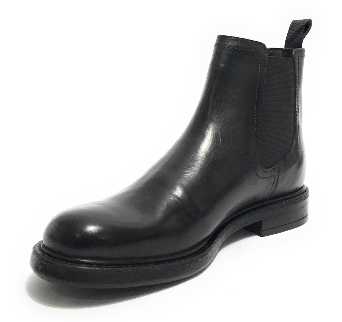 Stivaletto beatles uomo Elite in pelle nero U24EL05 1399