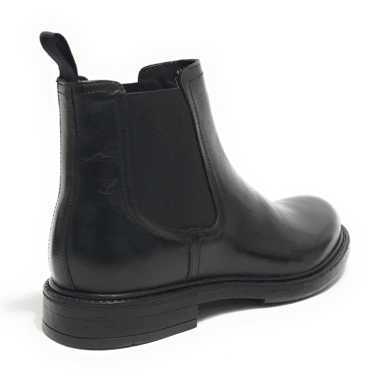 Stivaletto beatles uomo Elite in pelle nero U24EL05 1399