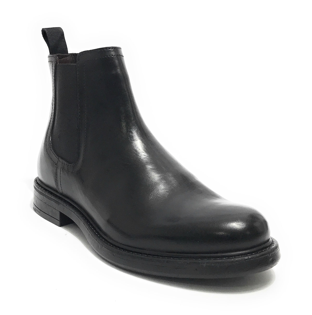 Stivaletto beatles uomo Elite in pelle nero U24EL05 1399