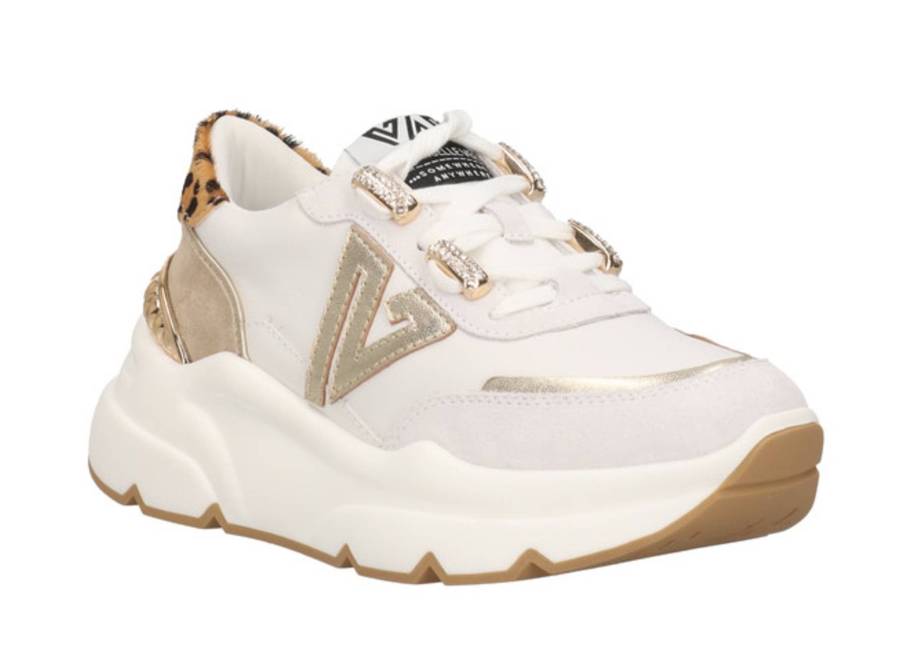 Scarpe Donna Sneaker Emanuélle Vee Zoe multi white DS24EV06 441P-102-11-P011CB