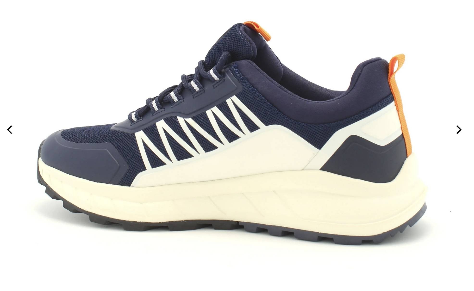 Scarpe U.S. Polo sneaker running SETH008 in ecopelle/ tessuto mesh dark blue US24UP13