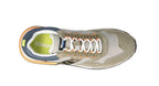 Scarpe Blauer sneaker Heron 02 in suede/ nylon military/ grey US24BU10 S4HERON02/RIS