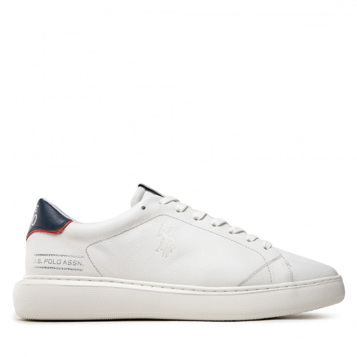 Scarpe U.S. Polo sneaker Cryme CRYME003A in pelle white uomo U23UP30