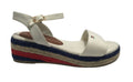 Scarpe Tommy Hilfiger sandalo fondo corda white ZS23TH04 T3A7-32778