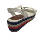 Scarpe Tommy Hilfiger sandalo fondo corda white ZS23TH04 T3A7-32778