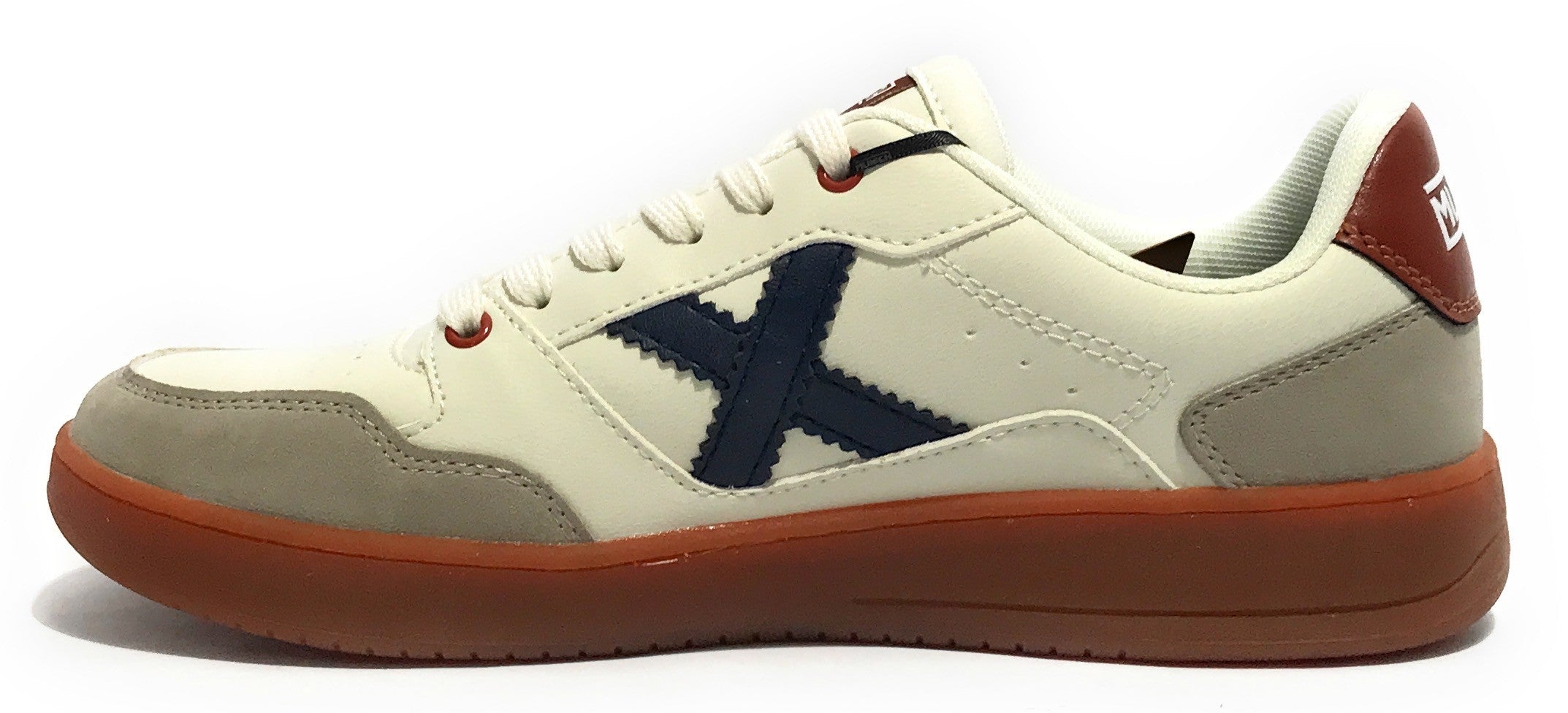 Scarpe Munich sneaker Legit 52 in ecopelle bianco/ grigio uomo U24MU08 8908052