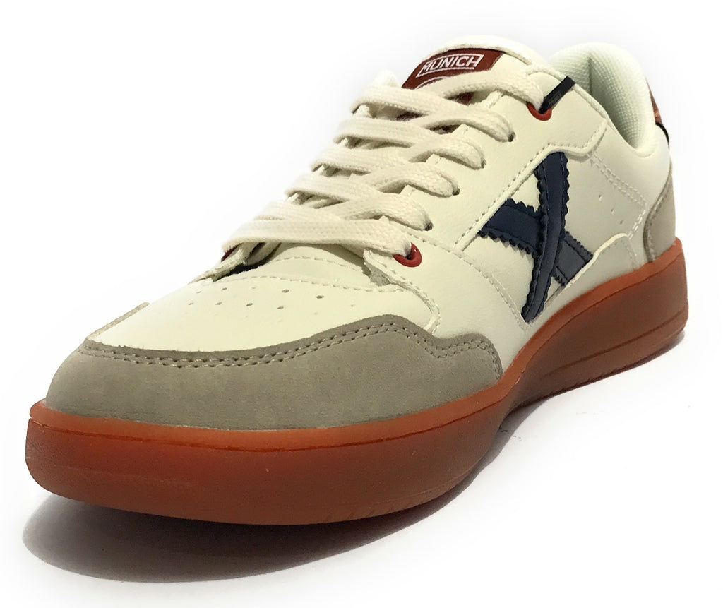 Scarpe Munich sneaker Legit 52 in ecopelle bianco/ grigio uomo U24MU08 8908052