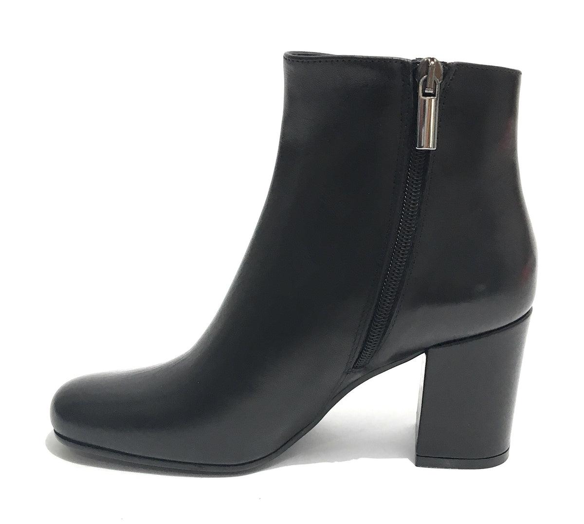 Scarpe donna Elite stivaletto tc 70 in pelle colore nero D20EL02