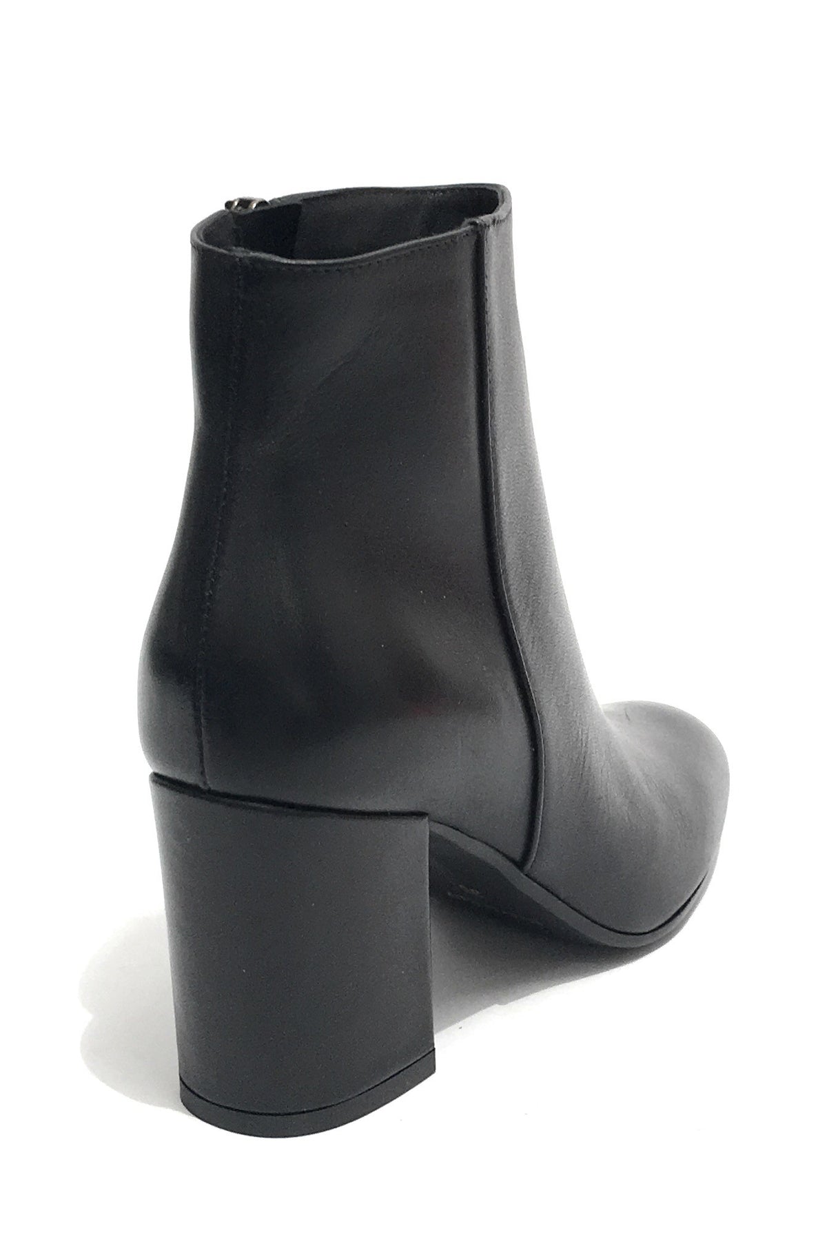Scarpe donna Elite stivaletto tc 70 in pelle colore nero D20EL02