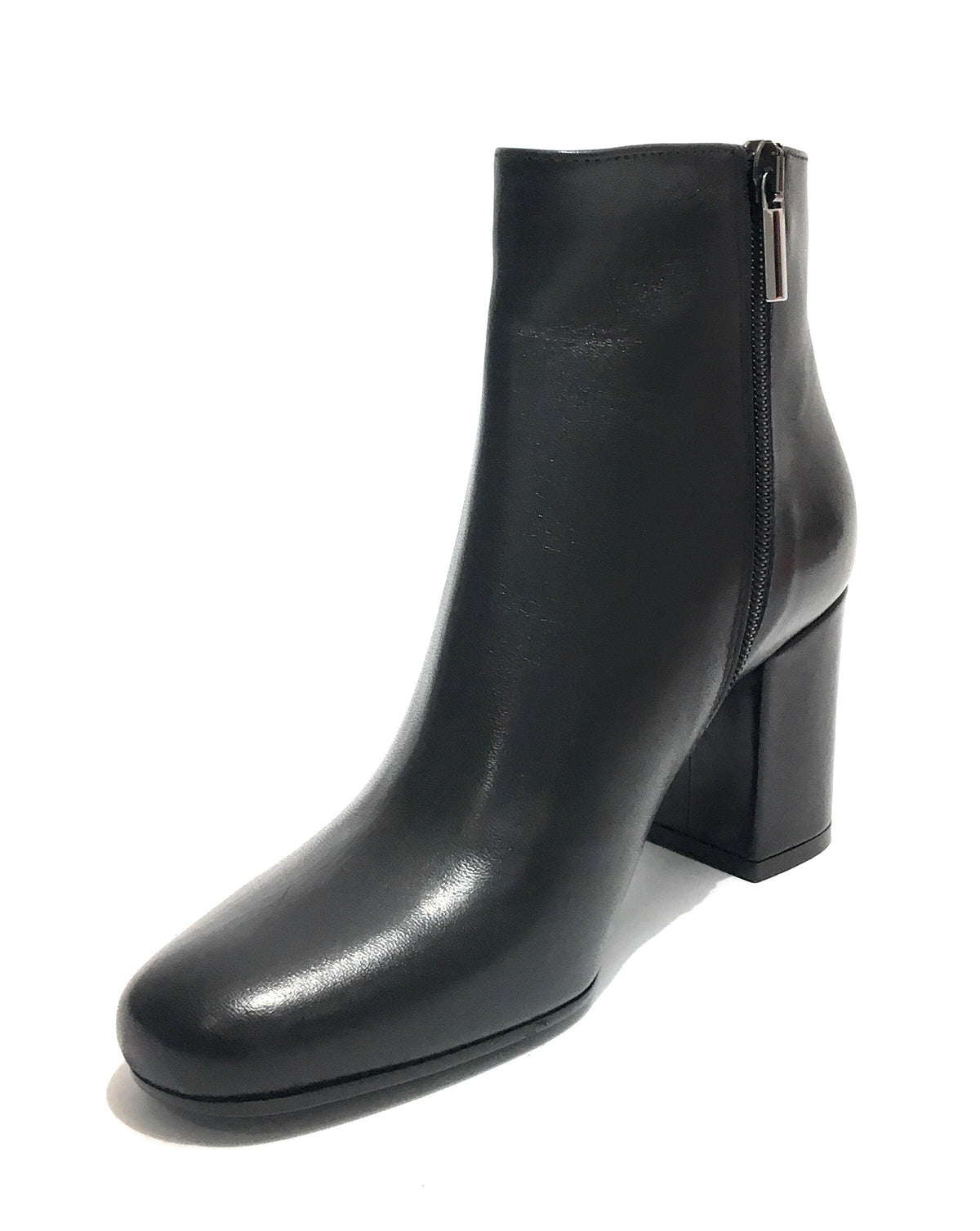 Scarpe donna Elite stivaletto tc 70 in pelle colore nero D20EL02