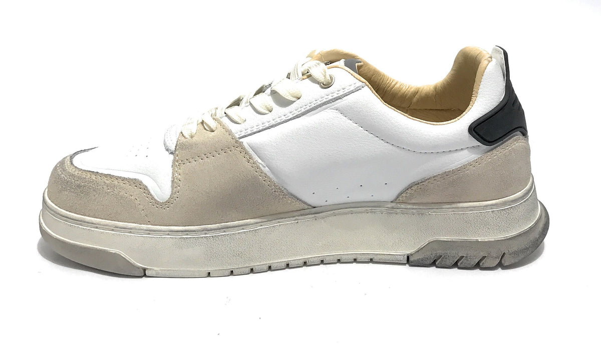 Scarpe uomo Blauer sneaker Harper in pelle white/ black US23BU03 S3HARPER07