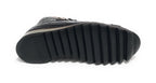 Scarpe uomo Harris polacchino pelle stampa cocco nero / metal U17HA190
