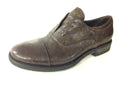 SCARPE UOMO DAVIDSON SCAMICIATA PELLE BURRATTATA MORO ARTIGIANALE 2015 U15DV01
