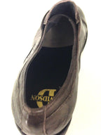 SCARPE UOMO DAVIDSON SCAMICIATA PELLE BURRATTATA MORO ARTIGIANALE 2015 U15DV01