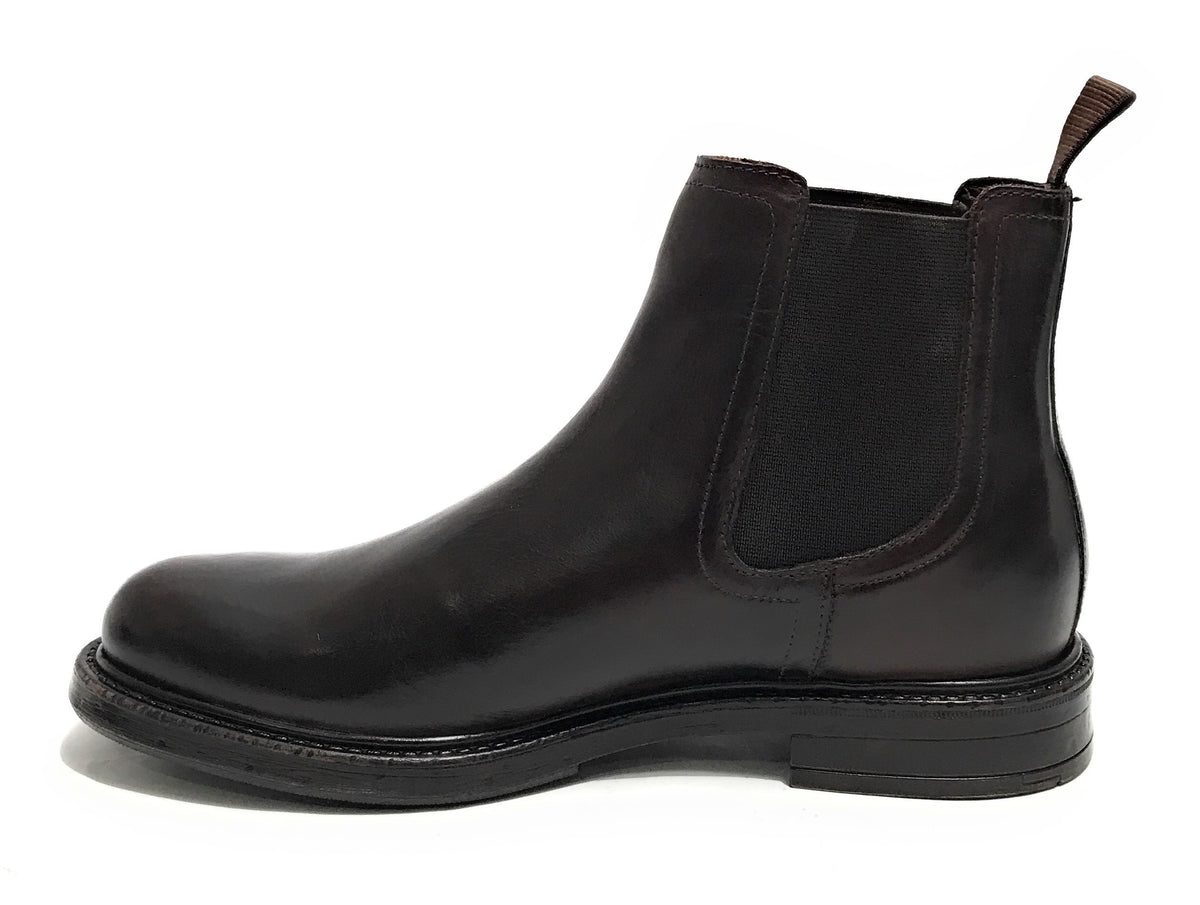 Stivaletto beatles uomo Elite in pelle dark brown U24EL06 1399