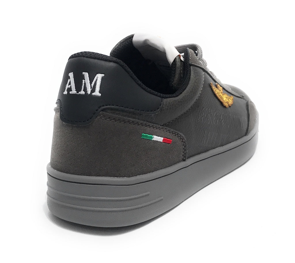 Sneaker Aeronautica Militare ecosuede grigio U25AR07 242SC289CT3385