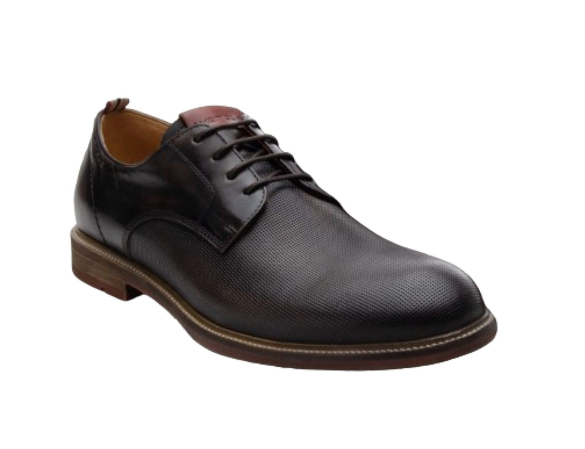 Scarpe uomo Ambitious 11465A francesina stringata in pelle dark brown US24AM08