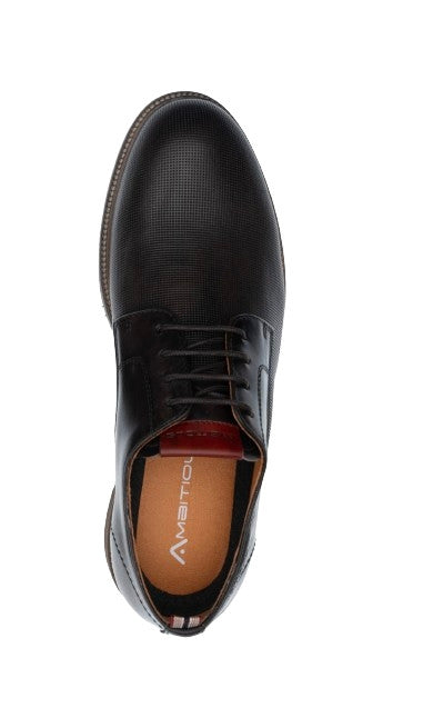 Scarpe uomo Ambitious 11465A francesina stringata in pelle dark brown US24AM08