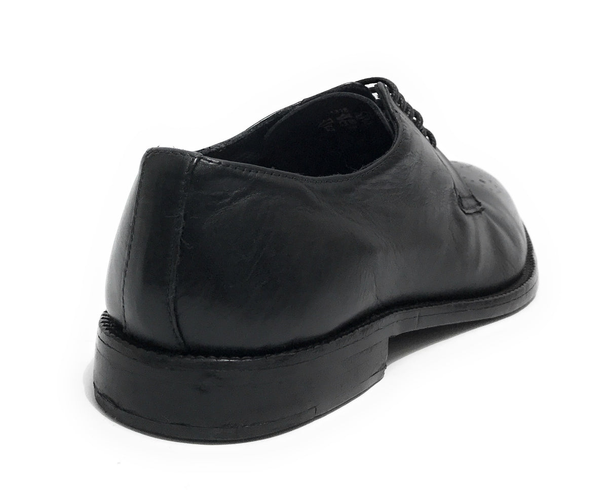 Scarpe uomo Elite francesina in pelle colore nero US22EL01 1318