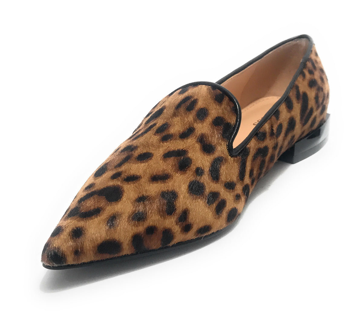 Scarpe donna Guess mocassino a punta Gusty animalier leopardata D23GU37 FL7GS5LEP14
