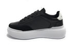 Scarpe donna US Polo sneaker Artide001 in pelle nero D23UP08