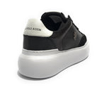 Scarpe donna US Polo sneaker Artide001 in pelle nero D23UP08