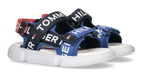 Scarpe bambino Tommy Hilfiger sandalo blu royal/ red ZS23TH07 T3X2-32910