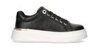 Scarpe Tommy Hilfiger sneaker monogram black D25TH03 T3A9-33542-1351999