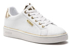 Scarpe donna sneaker Guess Beckie 4G in ecopelle white DS25GU18 FL5BEKFAL12