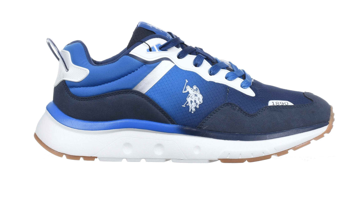 Scarpe U.S. Polo sneaker running SNIPER001 in ecopelle/ tessuto dark blue US24UP15