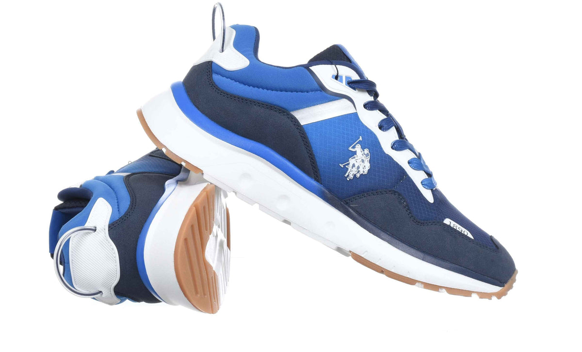 Scarpe U.S. Polo sneaker running SNIPER001 in ecopelle/ tessuto dark blue US24UP15