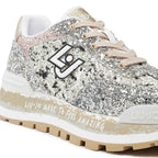 Scarpe donna Liu-Jo Amazing 26 sneaker ecopelle/ glitter black/silver D25LJ07 BF4047 TX007