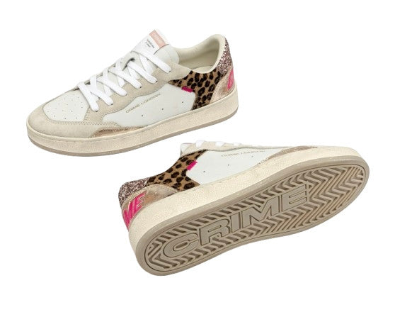 Sneaker donna Crime London Chelsea in pelle white DS25CR03 20201PP7.68