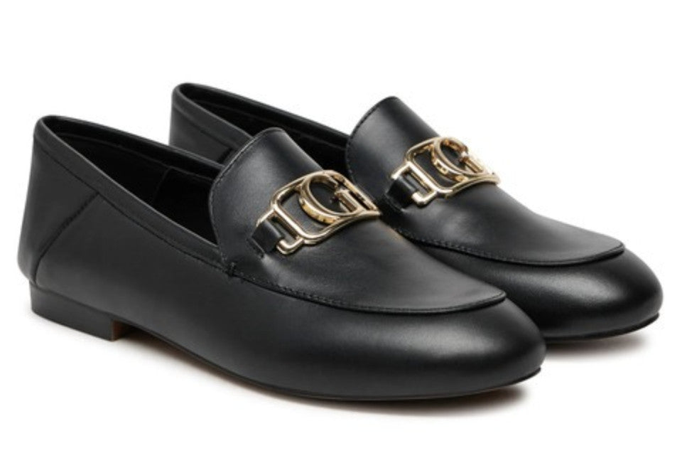 Scarpe donna mocassino Guess nero DS25GU40 FLPMARLEA14