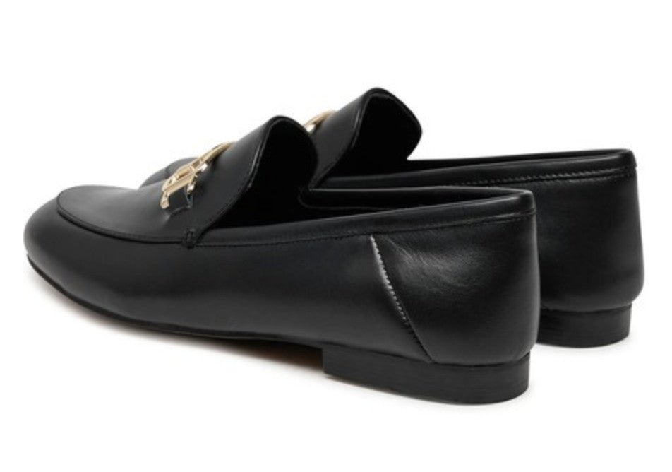 Scarpe donna mocassino Guess nero DS25GU40 FLPMARLEA14