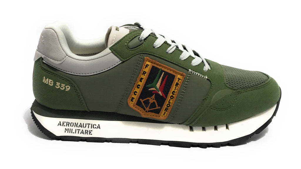 Sneaker Aeronautica Militare verde US25AR01 251SC292CT3331