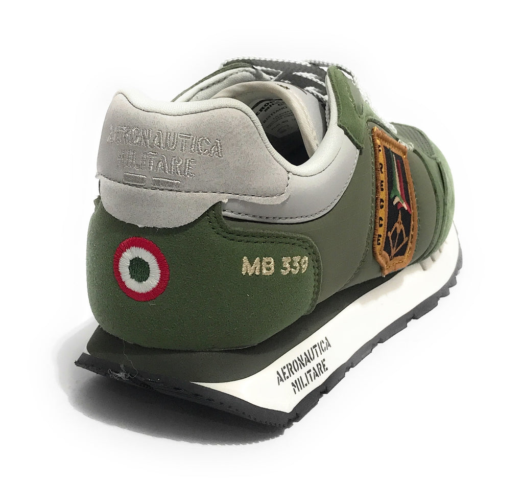 Sneaker Aeronautica Militare verde US25AR01 251SC292CT3331
