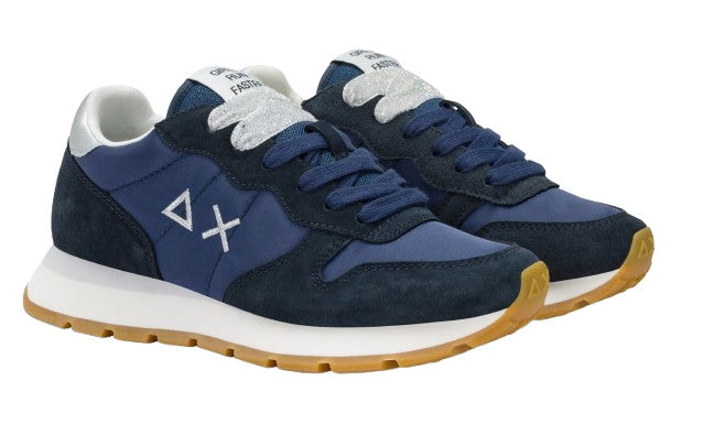 Sneaker Sun68 Ally gold silver navy blue DS25SU05 Z35202
