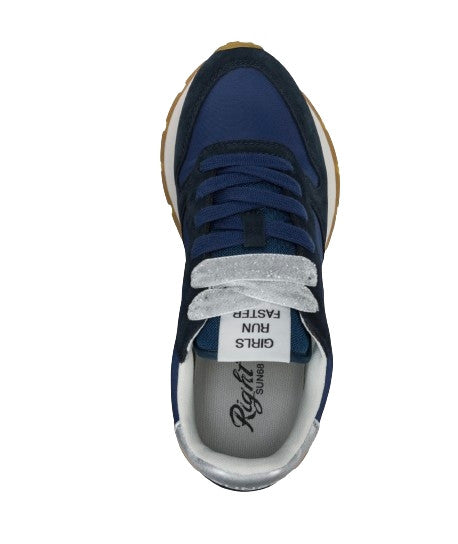 Sneaker Sun68 Ally gold silver navy blue DS25SU05 Z35202