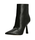 Scarpe donna Guess stivaletto a punta Sansi TC 90 pelle nero DS22GU17 FL5NSIELE10