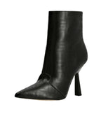 Scarpe donna Guess stivaletto a punta Sansi TC 90 pelle nero DS22GU17 FL5NSIELE10