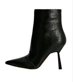 Scarpe donna Guess stivaletto a punta Sansi TC 90 pelle nero DS22GU17 FL5NSIELE10
